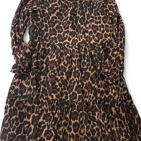 Jcrew small leopard print dress - Picture 5 of 8